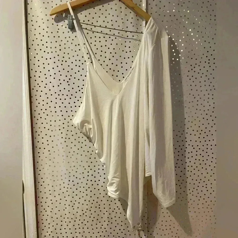 Good American White Bodysuit
